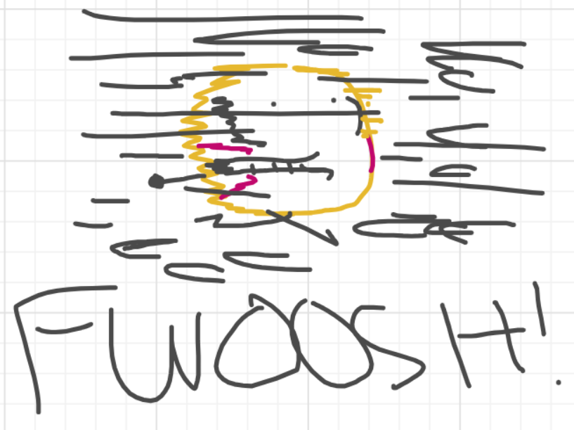 A panel from I've Been Everywhere, Man, episode nine of the Board Boards object show by Furretwalk/WalkingFurret.